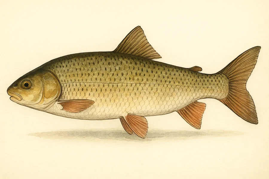 Cui-ui identification illustration — side view for checking Nevada size limits